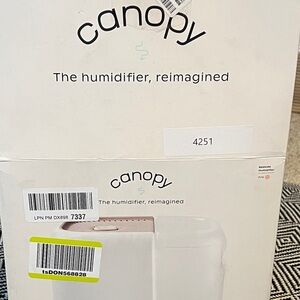 Canopy White Humidifier and Essential Oil Diffuser - Modern Design